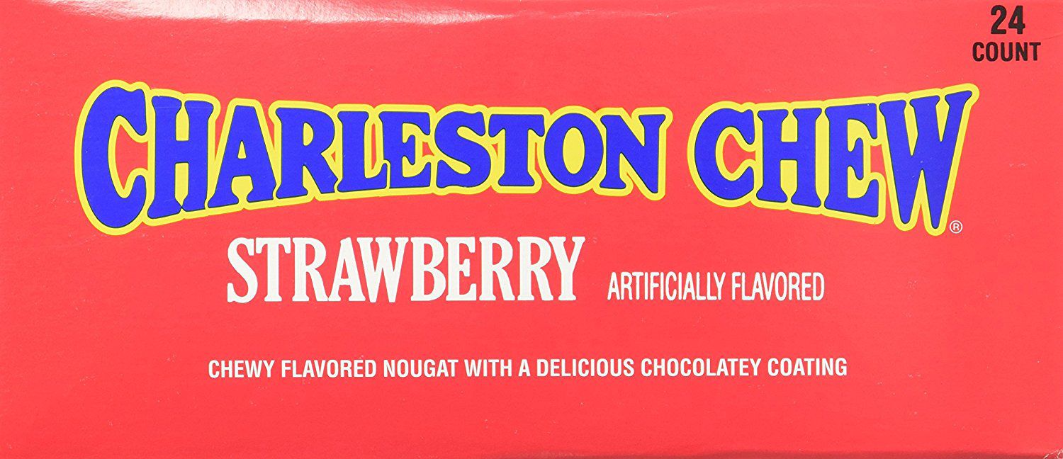 Charleston Chew Strawberry Nougat Candy Bar